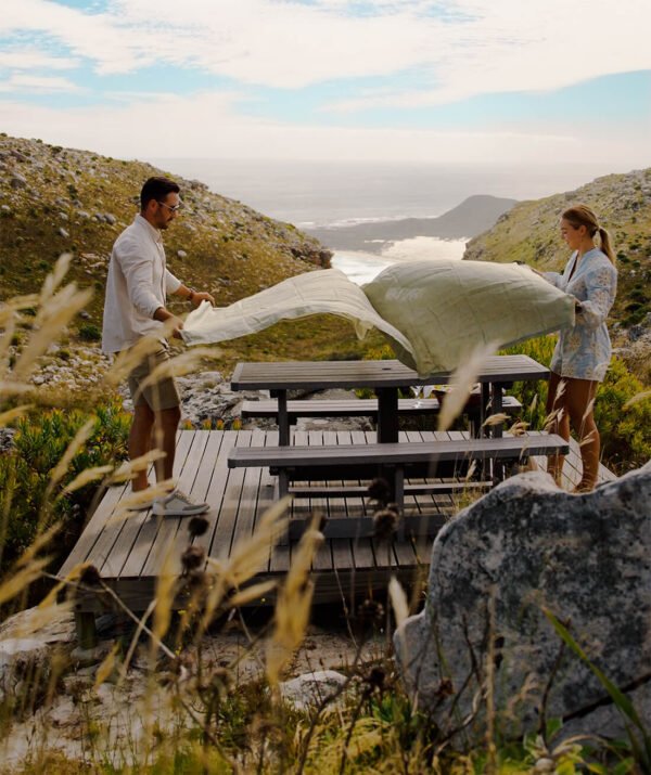 Romantic Mountain Picnic